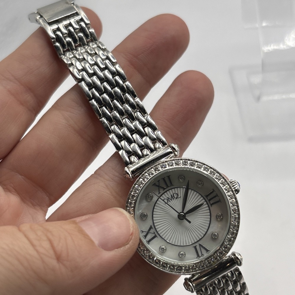 Women's DMQ CZ‎ Silver Tone Watch, 11665 - Picture 4 of 8